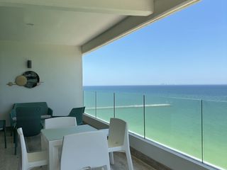 Departamento en Venta Amueblado en Primera fila Chicxulub Puerto, Yucatán