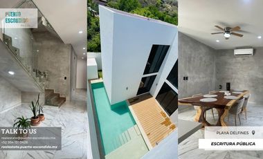 Punta Mar: Villa de Ensueño en Playa Delfines, Puerto Escondido