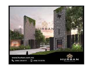HURBAN VENDE terreno de particular en Residencial campestre Hacienda Paraiso.