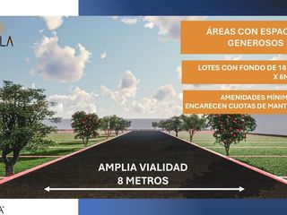 Venta de Terrenos en nuevo desarrollo KALA RESIDENCIAL en Tlaquepaque cerca del