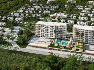 DEPARTAMENTO EN VENTA EN PLAYA DEL CARMEN 2 HABITACIONES ALBERCA GYM YOGA GOLF ROI