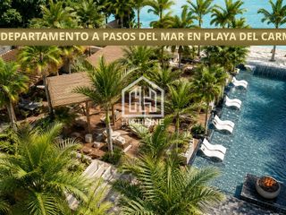 DEPARTAMENTO 2 RECAMARAS PH/ PREVENTA LANZAMIENTO/ VISTA AL MAR EN PLAYA DEL CARMEN/ROI.
