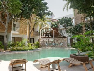 Departamento en VENTA, en TULUM, 2 habitaciones lock off, con alberca privada, excelente ubicacion, con financiamiento directo.