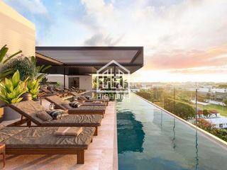 Estudio en venta de 1 habitación en Playa del Carmen a pocos metros de la playa | Alberca y Gimnasio