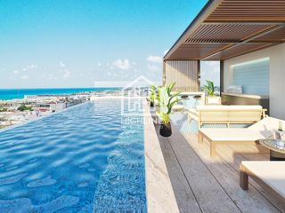 Estudio en venta en Playa del Carmen a pocos metros de la playa | Alberca y Gimnasio