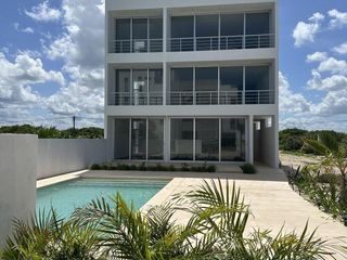 DEPARTAMENTO EN VENTA MERIDA, PLAYA SAN BENITO, OCEAN 26 TIPO A, 2DA FILA, LISTO