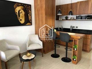 EN VENTA ESTUDIO EN PLAYA DEL CARMEN CON ALBERCA Y SOLARIUM