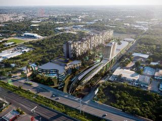 Oficina de 130 m2  para ENTREGA INMEDIATA en Distrito de Arte Mérida