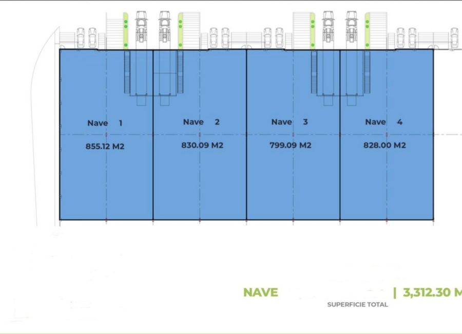 NAVE IND EN RENTA PIQ 3000m2 con oficina, rampa y andén | Lamudi.com.mx
