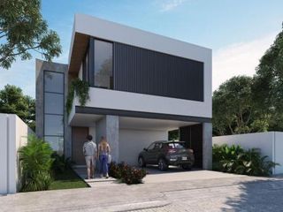 CASA EN VENTA EN PRIVADA RESIDENCIAL AL NORTE DE MERIDA, YUCATAN EN TEMOZÓN