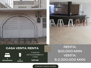 Casa en venta o renta en blvd. Emilio Snachez, El Carmen, Apizaco, Tlaxcala