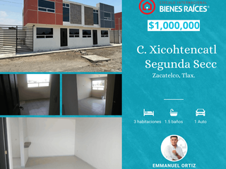 Casa en venta, Tu hogar ideal te espera en Zacatelco