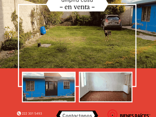 Amplia y comoda casa en venta Barranca Seca Zacatelco
