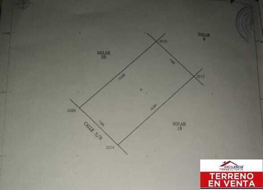 LAND FOR SALE IN SAN LORENZO ITZICUARO WITH AN AREA OF 128.02 METERS ...