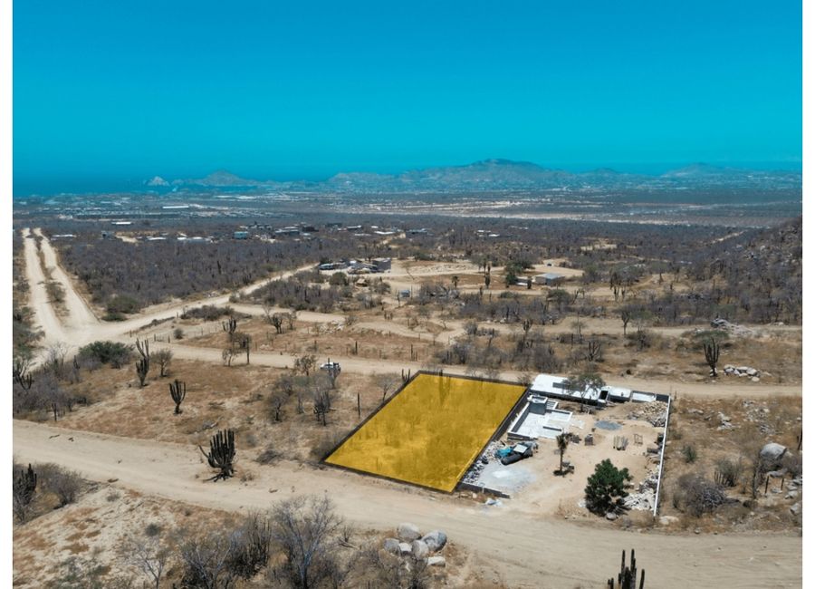 Terreno en venta en Los Cabos con Vista al mar en el Tezal Cabo San