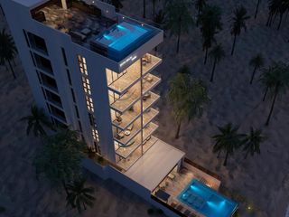 PRE VENTA DE DEPARTAMENTOS BEACH FRONT, UBICADOS EN CHELEM, YUCATÁN.