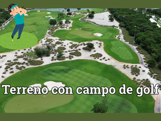 Terreno en Privada con campo de golf| 530m2