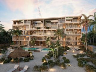 VENTA DEPARTAMENTO FRENTE AL MAR EN LA COSTA YUCATECA