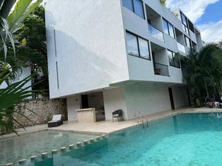 Departamento KINN Tulum condos, 1er piso en venta en Tulum, Quintana Roo, La Veleta, Listo para habitar llave en mano.