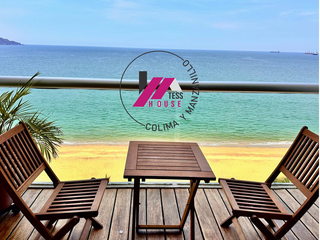 HERMOSO DEPARTAMENTO DE LUJO... AMUEBLADO, FRENTE A PLAYA EN RENTA