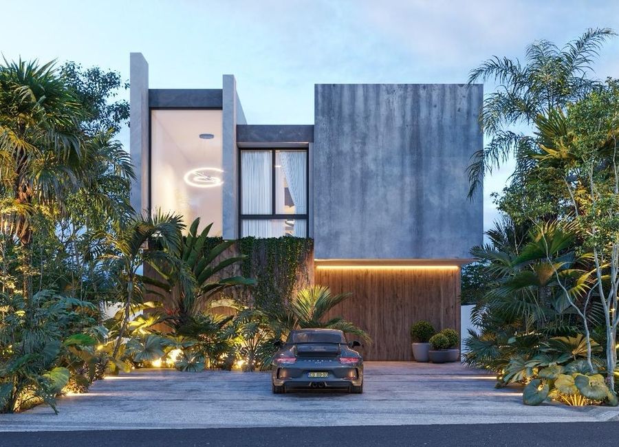 Lujosa residencia dentro de privada en el norte de Mérida. | Lamudi.com.mx