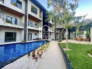 DEPARTAMENTO 1 RECAMARA/ ENTREGA INMEDIATA/ TULUM/ 9 MINUTOS DEL MAR/ PLUSVALIA/ FINANCIAMIENTO.
