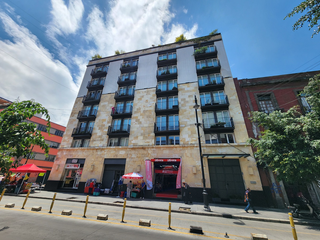 1 recamara 35m2 con balcon y amenidades en el centro CDMX
