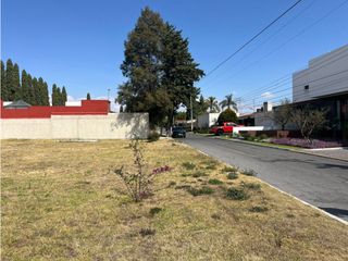 Terreno en fraccionamiento en venta,  San Andres Cholula Puebla