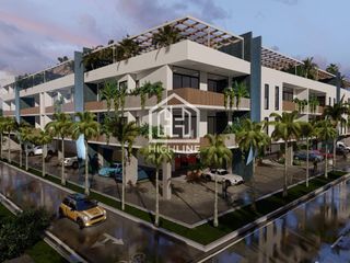 DEPARTAMENTO DE SUPER LUJO EN VENTA EN BACALAR 2 HABITACIONES, ALBERCA, GYM, ACCESO A LA LAGUNA