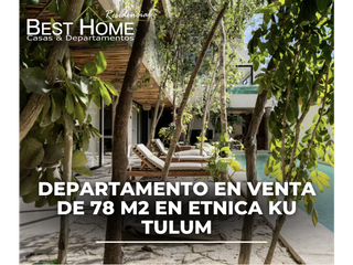 Departamento en Venta en Tulum Centro 1