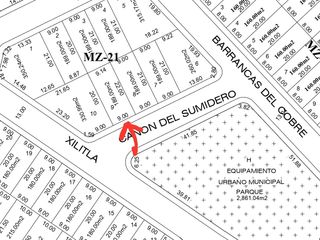 Terreno en Venta de 189 m2 Lomas del Dorado