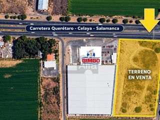 Terreno en venta, a un costado de Bimbo, Celaya