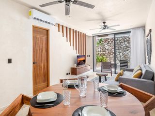 TOWNHOUSES DE 2 RECAMARAS CON JARDIN DE ENTREGA INMEDIATA EN TULUM