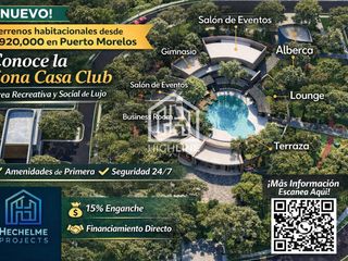 Terreno Residencial de 200 m2 y Servicios a Pie de Lote