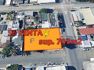 RENTA Terreno Plano en Esquina  - Francisco Villa Tijuana