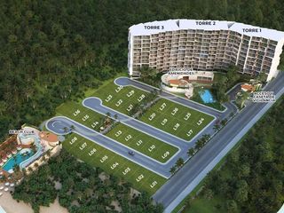 Complejo Residencial con 3 Torres frente al mar, de 60 departamentos cada una,