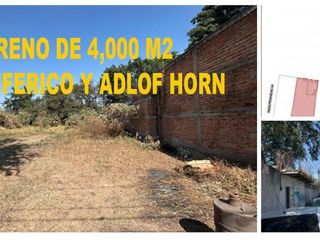 Terreno en venta y renta  Guadalajara  ADOLF HORN Y PERIFERICO TLAQUEPAQUE