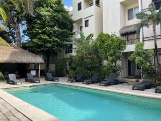 Departamento de 2 recamaras, 3 baños zona centro en Playa del Carmen P4206