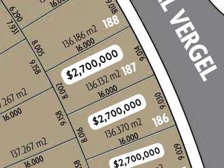 TERRENO EN VENTA EN LOMAS DEL VERGEL