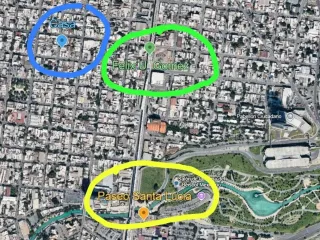 TERRENO PLANO EN VENTA CERCA DE SANTA LUCIA EN CENTRO DE MONTERREY NL CON CASA PARA DEMOLER