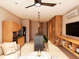 DEPARTAMENTO EN VENTA DE UNA HABITACIÓN EN SLAKA, SANTA GERTRUDIS COPO