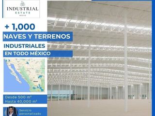 Nave Industrial en Renta en la Zona Sur de Aguascalientes 5,000 m2