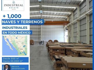 Nave Industrial en Renta en la Zona Norte de Aguascalientes 5,175 m2