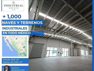 Nave Industrial en Renta en la Zona Norte de Aguascalientes 15,000 m2