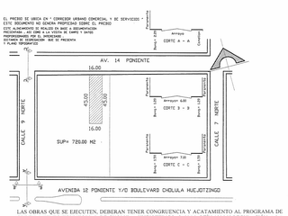 Terreno en Venta en San Pedro Cholula