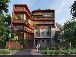 Residencias de autor con dobles alturas, terrazas y jardines privados
