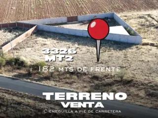 Terreno en venta en Cieneguillas, Zacatecas, Zacatecas
