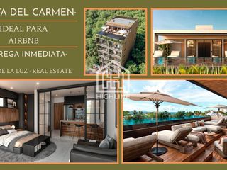 DEPARTAMENTO DE 2 RECÁMARAS EN PLAYA DEL CARMEN A 5 MINUTOS DE LA PLAYA. IDEAL PARA AIRBNB.