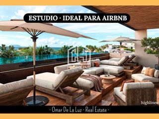 ESTUDIO EN PLAYA DEL CARMEN A 5 MINUTOS DE LA PLAYA. IDEAL PARA AIRBNB.