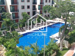 RENTO DEPARTAMENTO EN CANCUN,ZONA RESIDENCIAL, 2RECAMARAS, 2 BAÑOS
